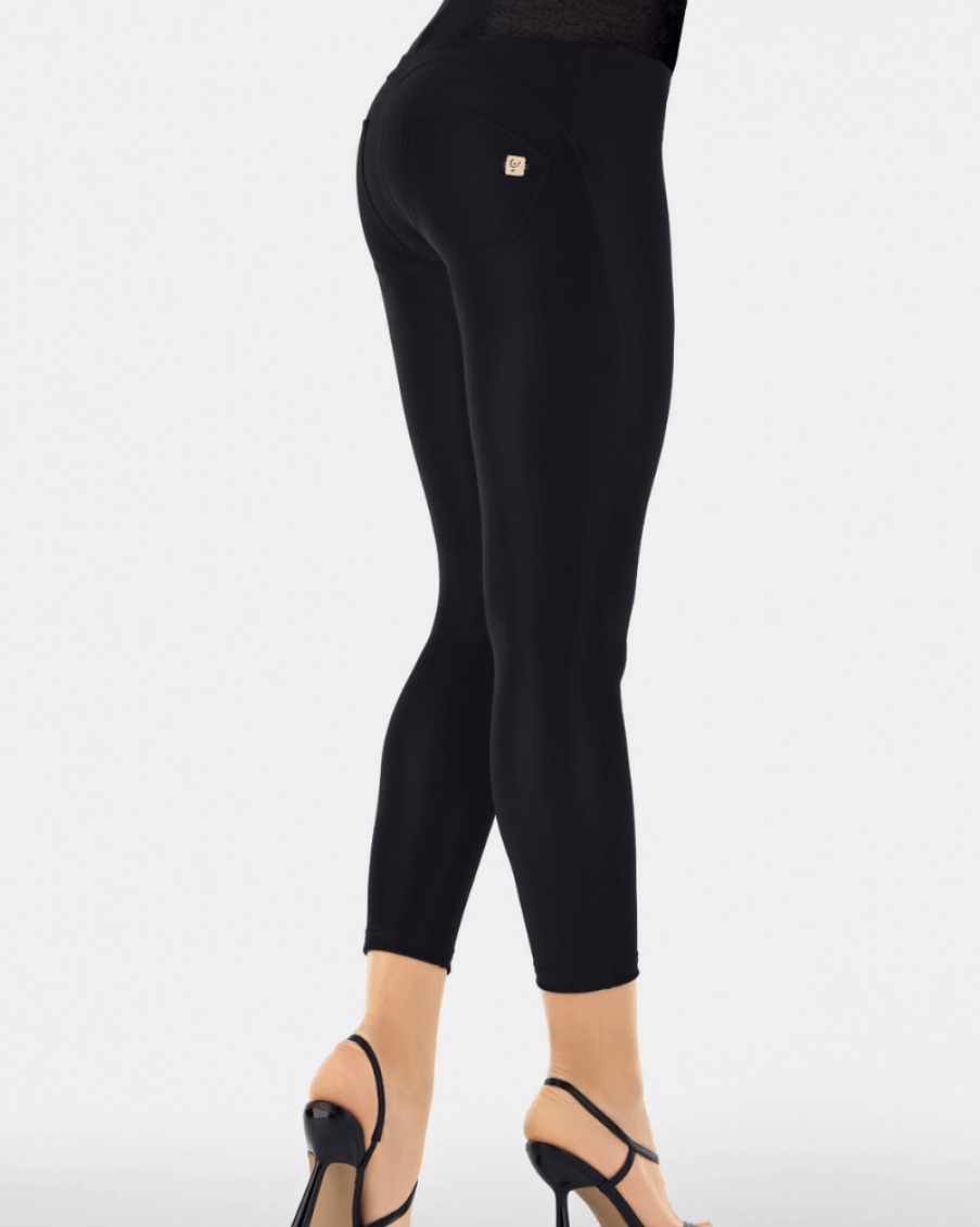 Freddy Freddy - Ankle Length Black Diwo Pro High Rise Legging | Trousers