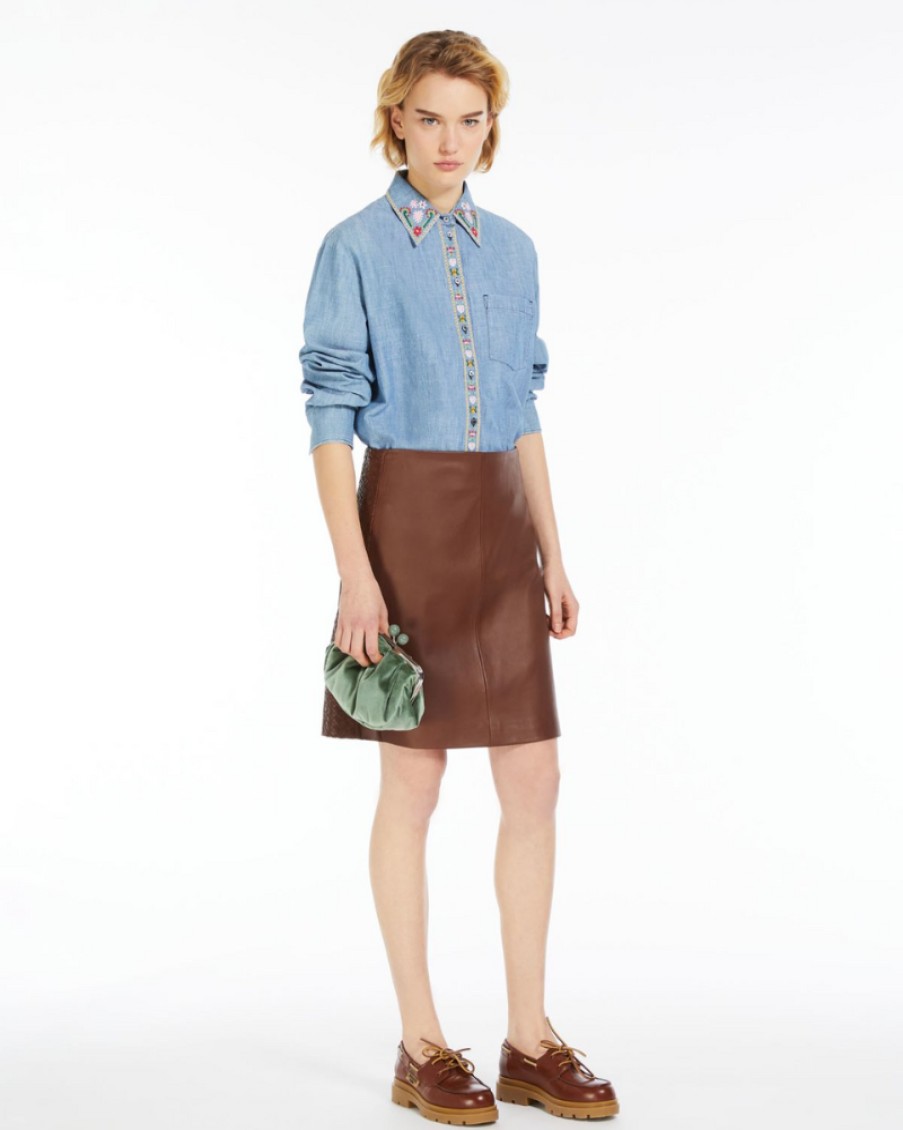 Weekend Weekend - Chambray Shirt | Skirts