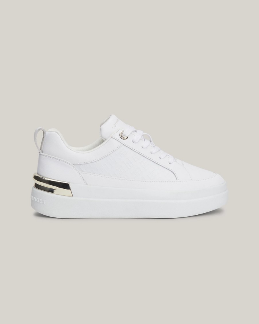 Tommy Foot Tommy Hilfiger - Monogram Court Sneakers | Trainers