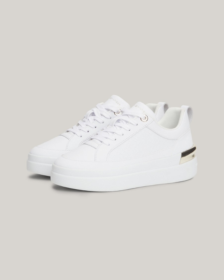 Tommy Foot Tommy Hilfiger - Monogram Court Sneakers | Trainers