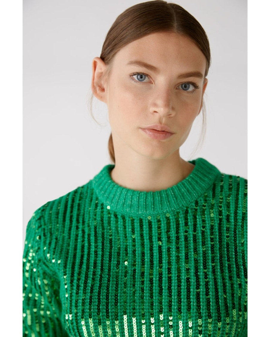 Oui Oui - Sequin Jumper | Knitwear