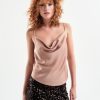 Access Access - Satin Draped Top | Tops