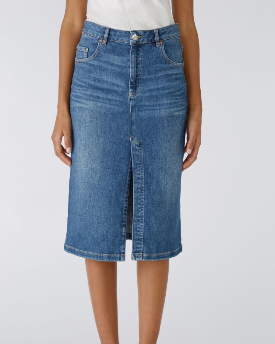 Oui Oui - Denim Skirt | Skirts