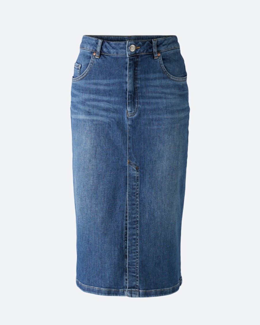 Oui Oui - Denim Skirt | Skirts