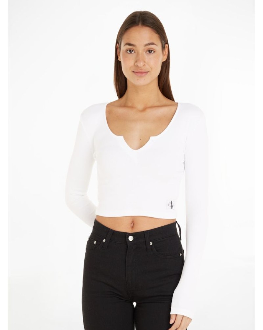 Ck Jeans Calvin Klein -Long Sleeve Top | Tops