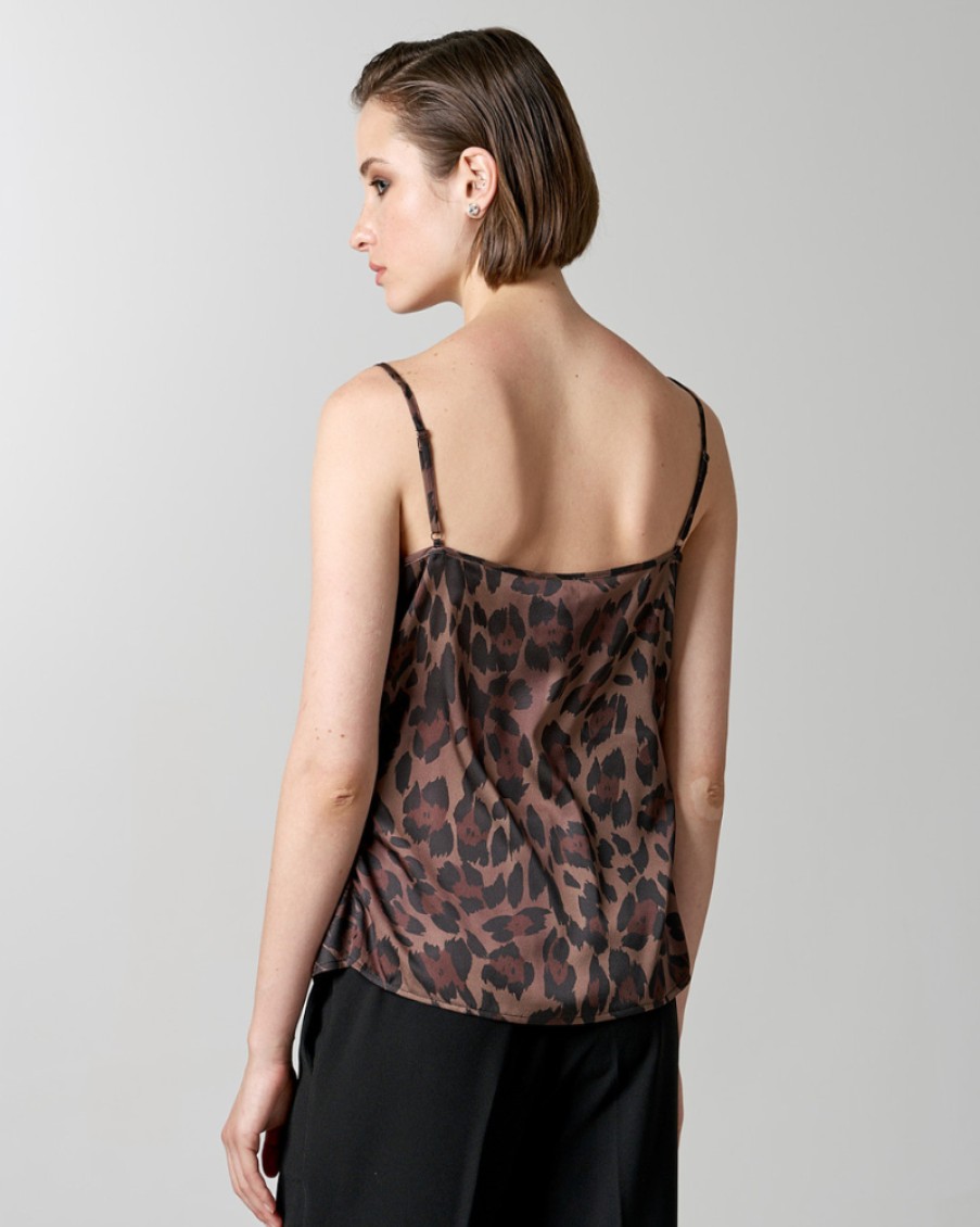 Access Access - Leopard Draped Top | Tops