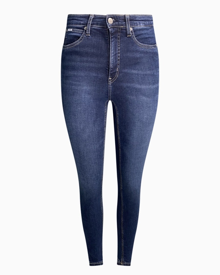 Ck Jeans Calvin Klein- High Rise Super Skinny Ankle Jeans | Jeans