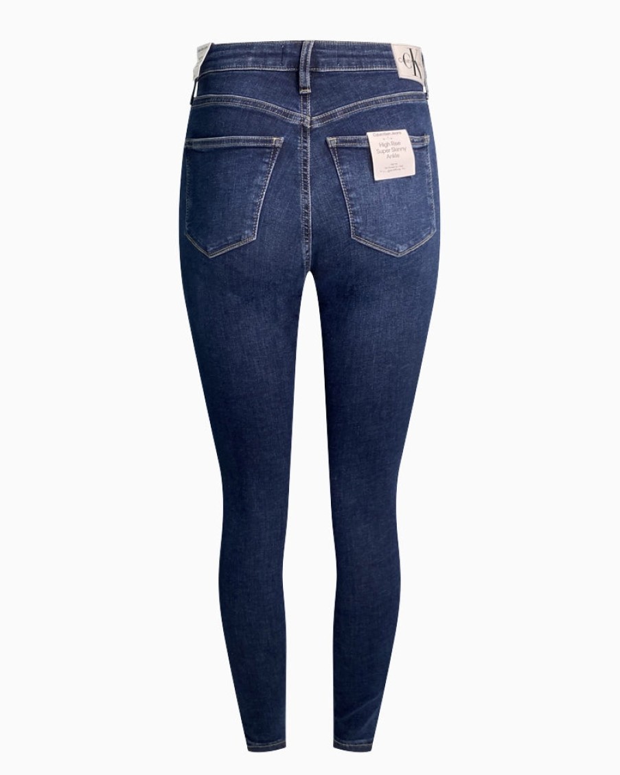 Ck Jeans Calvin Klein- High Rise Super Skinny Ankle Jeans | Jeans