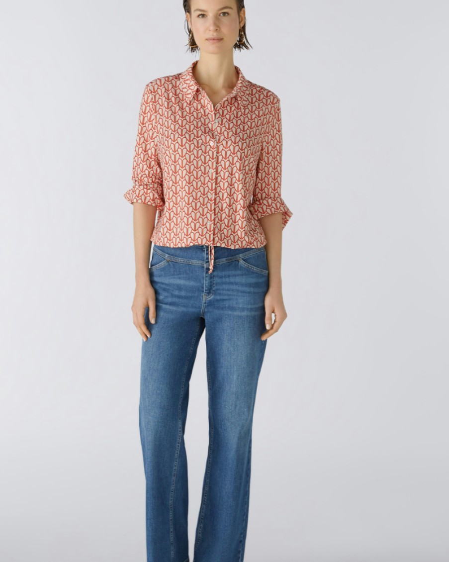 Oui Oui - Heart Blouse | Shirts & Blouses