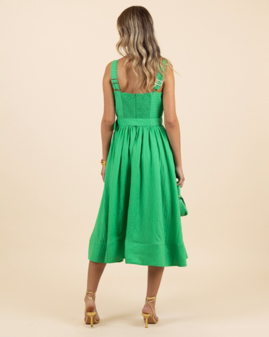 Fee G Fee G - Stap Midi Dress With Belt | Dresses