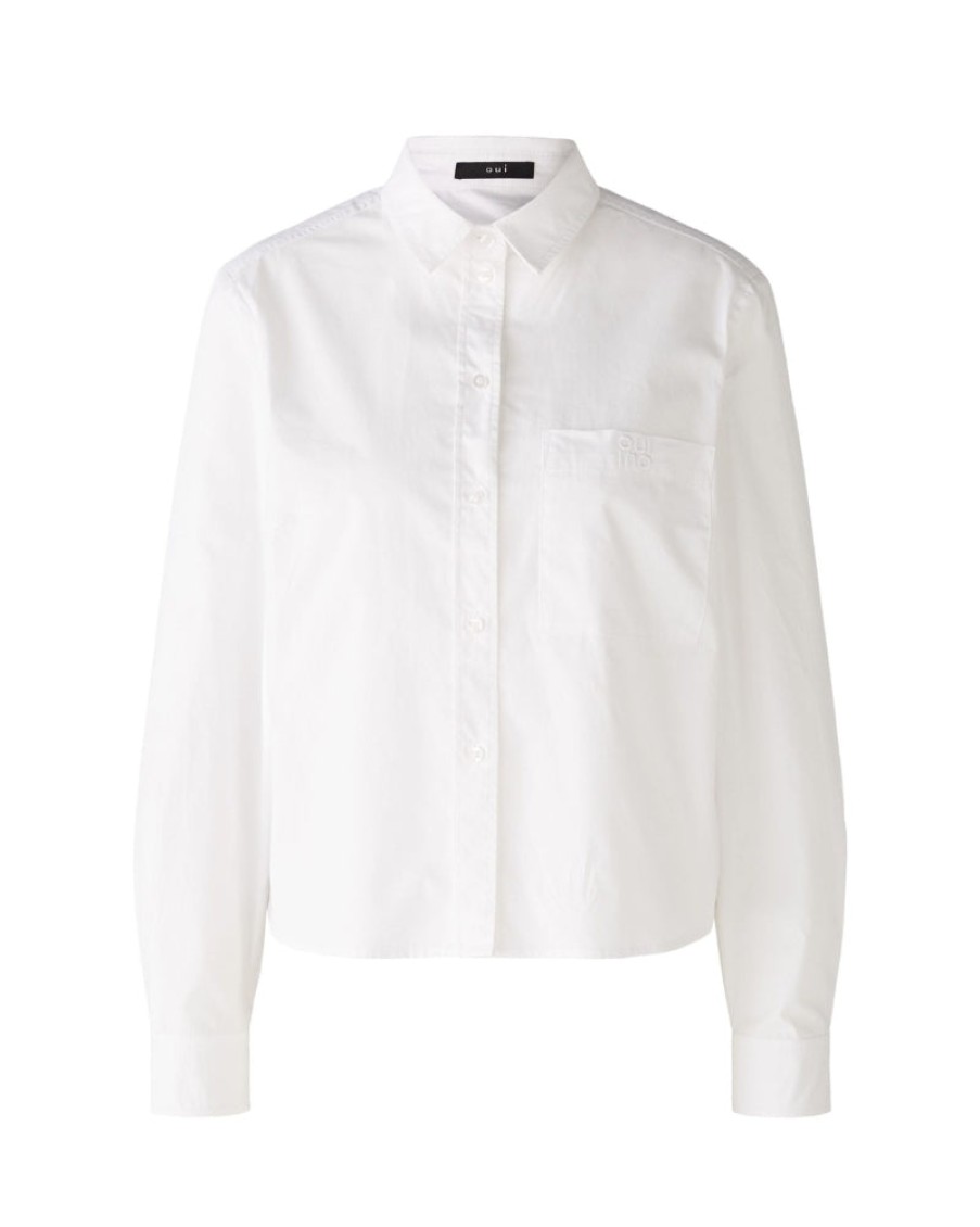 Oui Oui - Crop Shirt | Shirts & Blouses