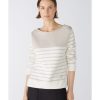 Oui Oui - Stripe Jumper | Tops