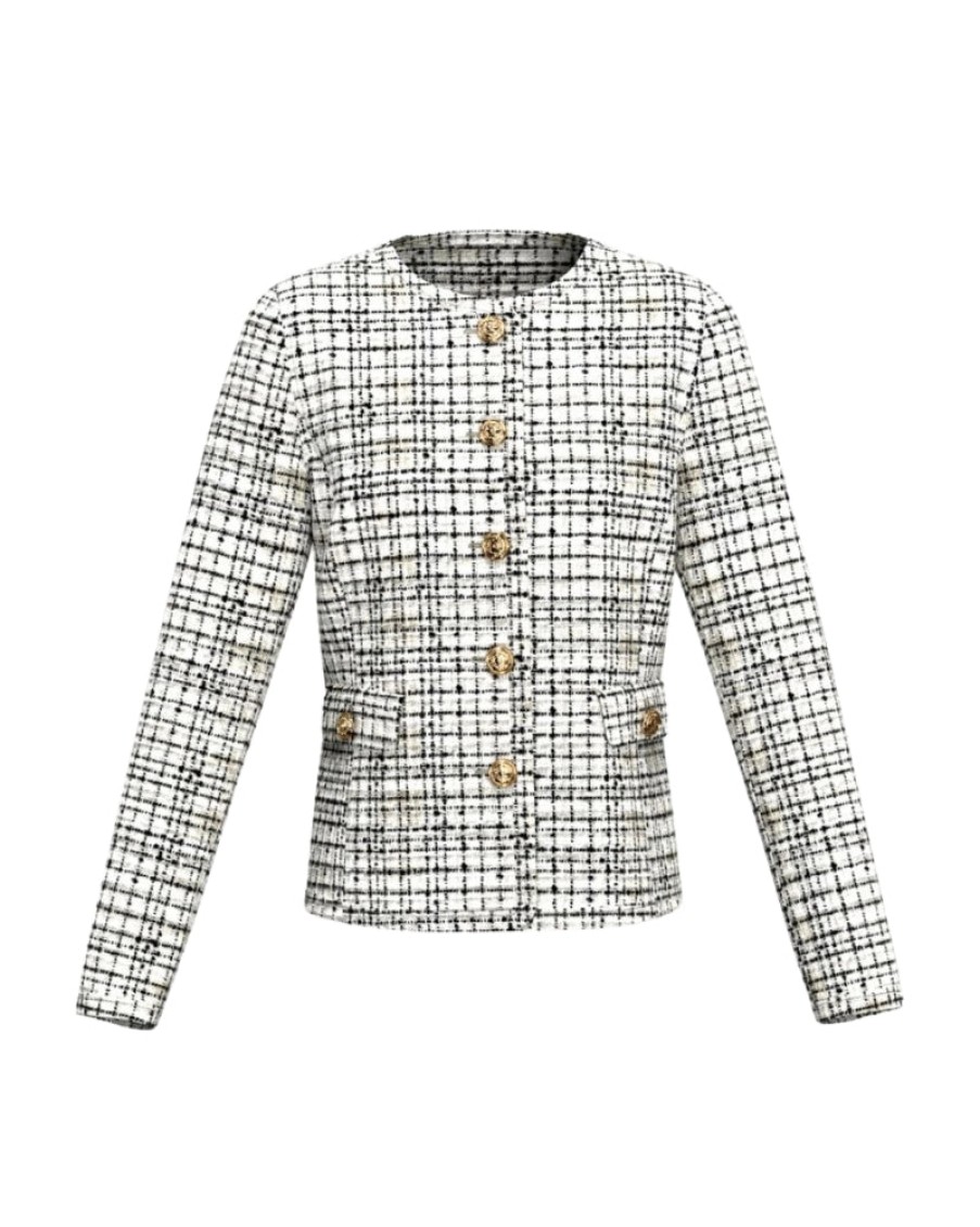 Marella Marella - Lilia Tweed Jacket | Coats & Jackets