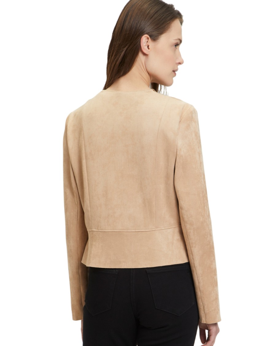 Betty Barclay Betty Barclay - Faux Suede Jacket | Coats & Jackets