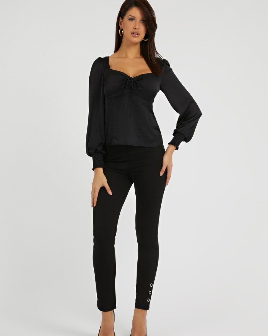 Guess Jeans Guess Jeans - Long Sleeve Adelaide Blouse | Tops