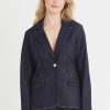 Rue De Femme Rue De Femme - Kasumi Denim Blazer | Blazers