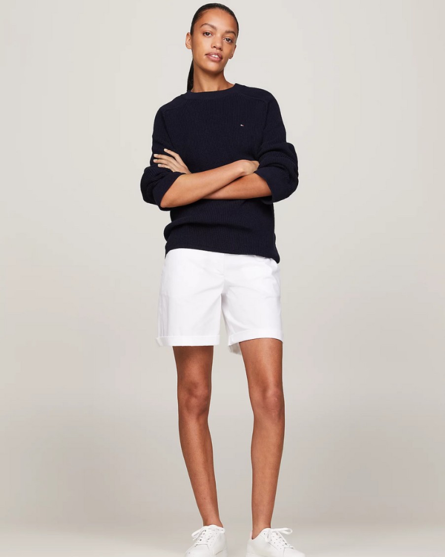 Tommy Women Tommy Hilfiger - Blend Chino Shorts | Shorts