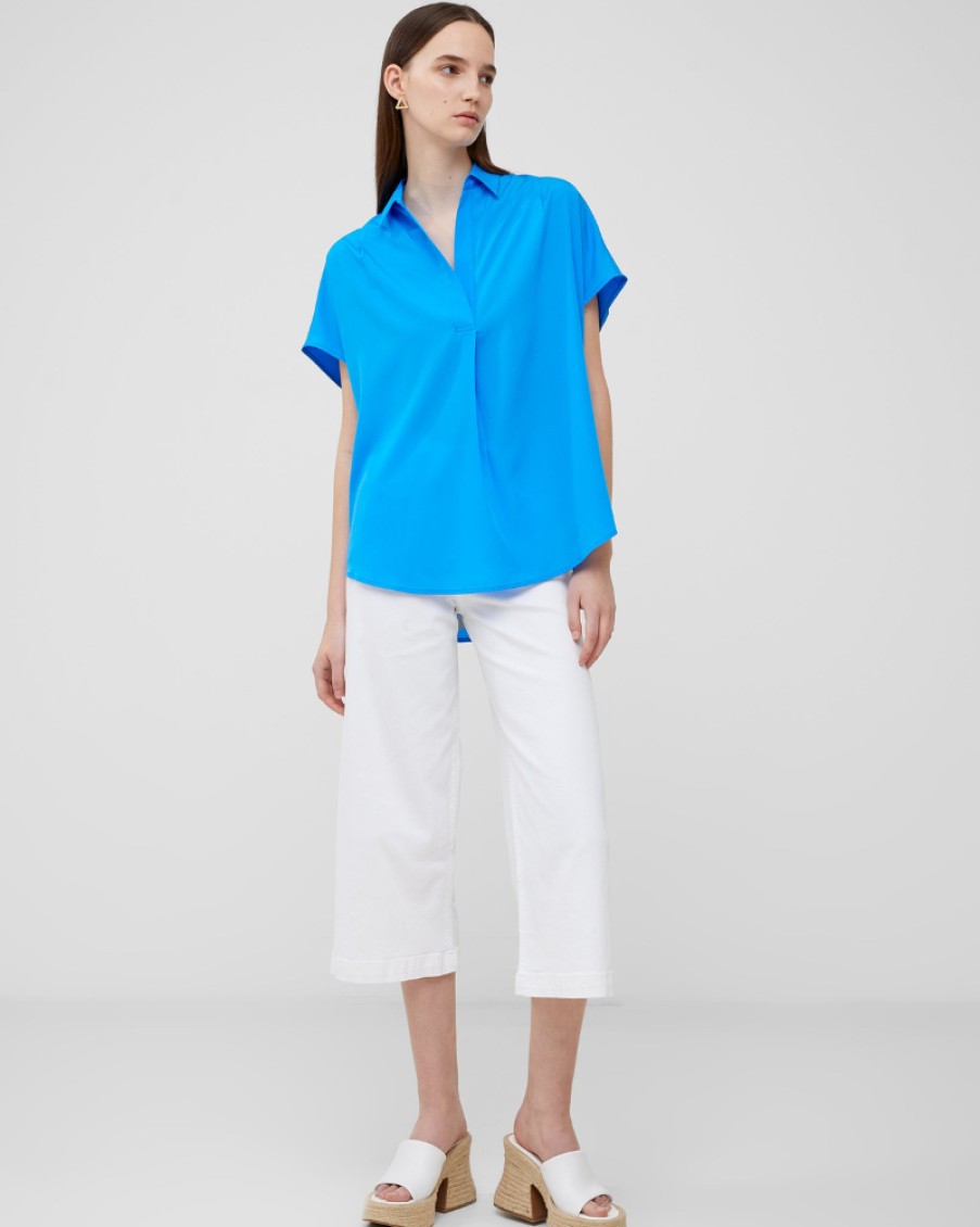 French Connection French Connection - Crepe Light Popover Shirt | Tops