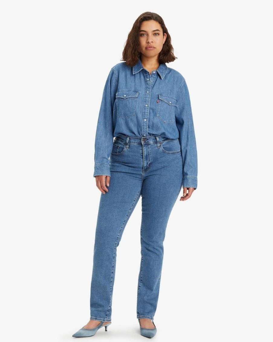 Levis Levis - High Rise Straight Jeans | Jeans