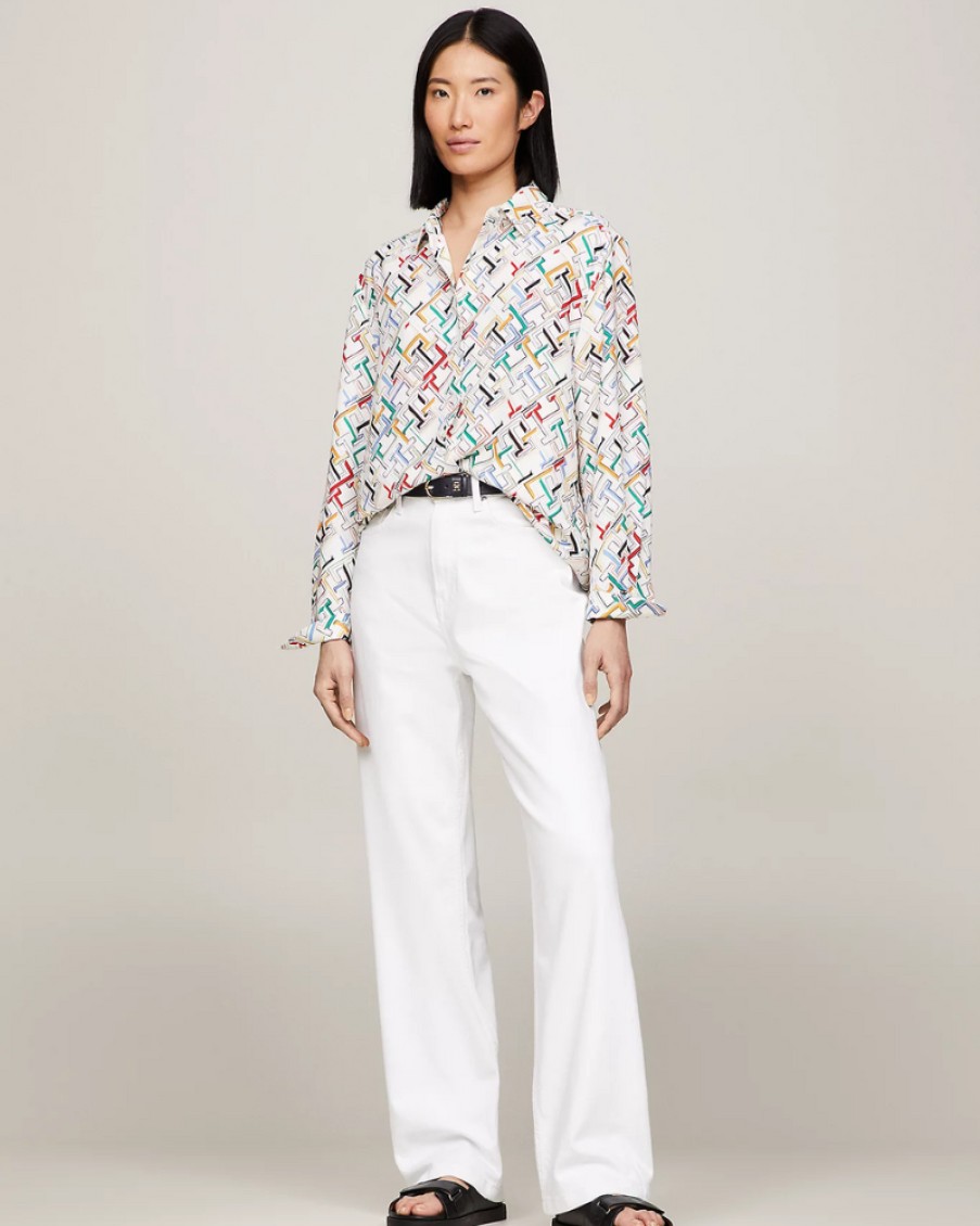 Tommy Women Tommy Hilfiger - Fluid Relaxed Shirt | Shirts & Blouses