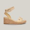 Tommy Foot Tommy Hilfiger - Colourful Wedge Satin Sandal | Sandals