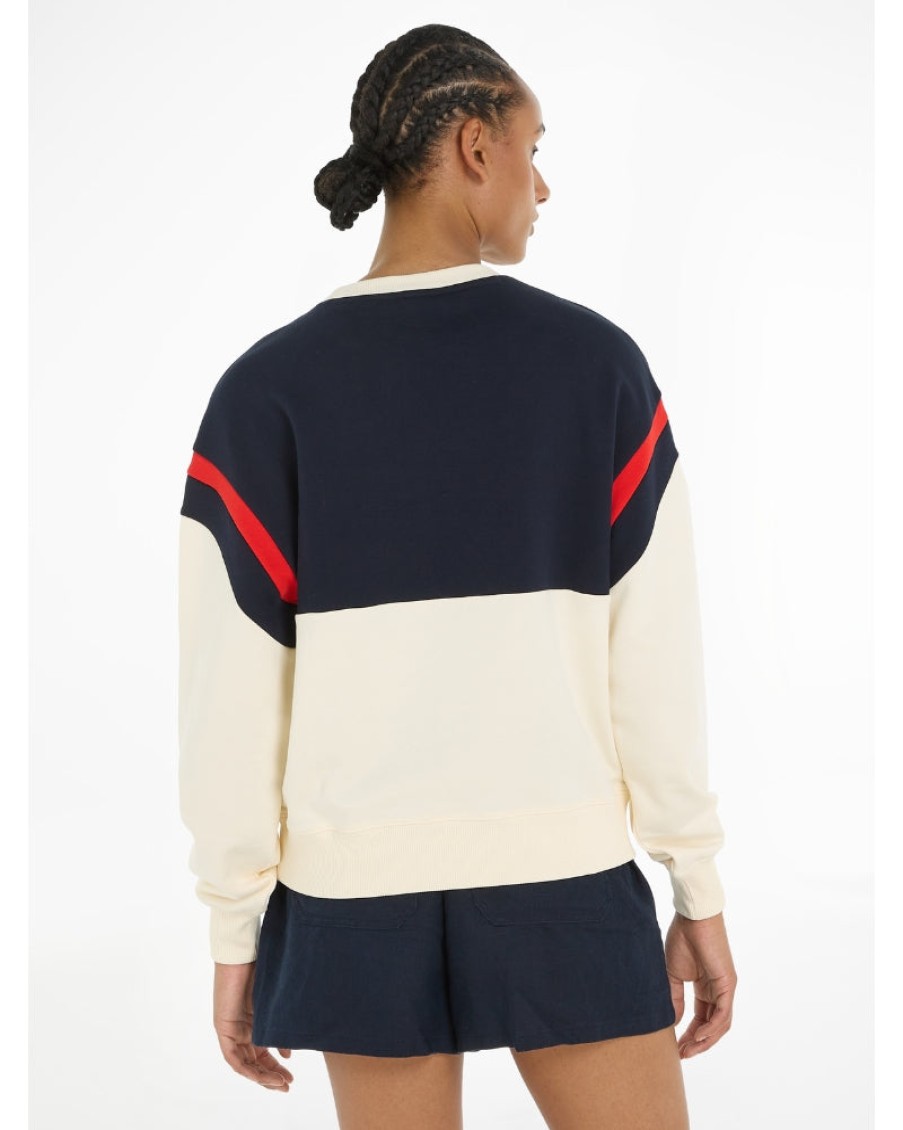 Tommy Women Tommy Hilfiger - Colorblock Hilfiger 85 Sweatshirt | Sweatshirts & Hoodies