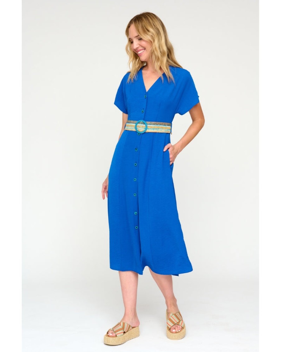 Tinta Tinta - Holga Midi Dress With Belt | Dresses