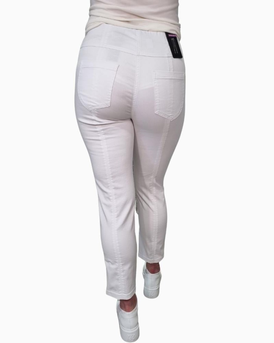 Robell Robell - Rose Trousers White | Trousers