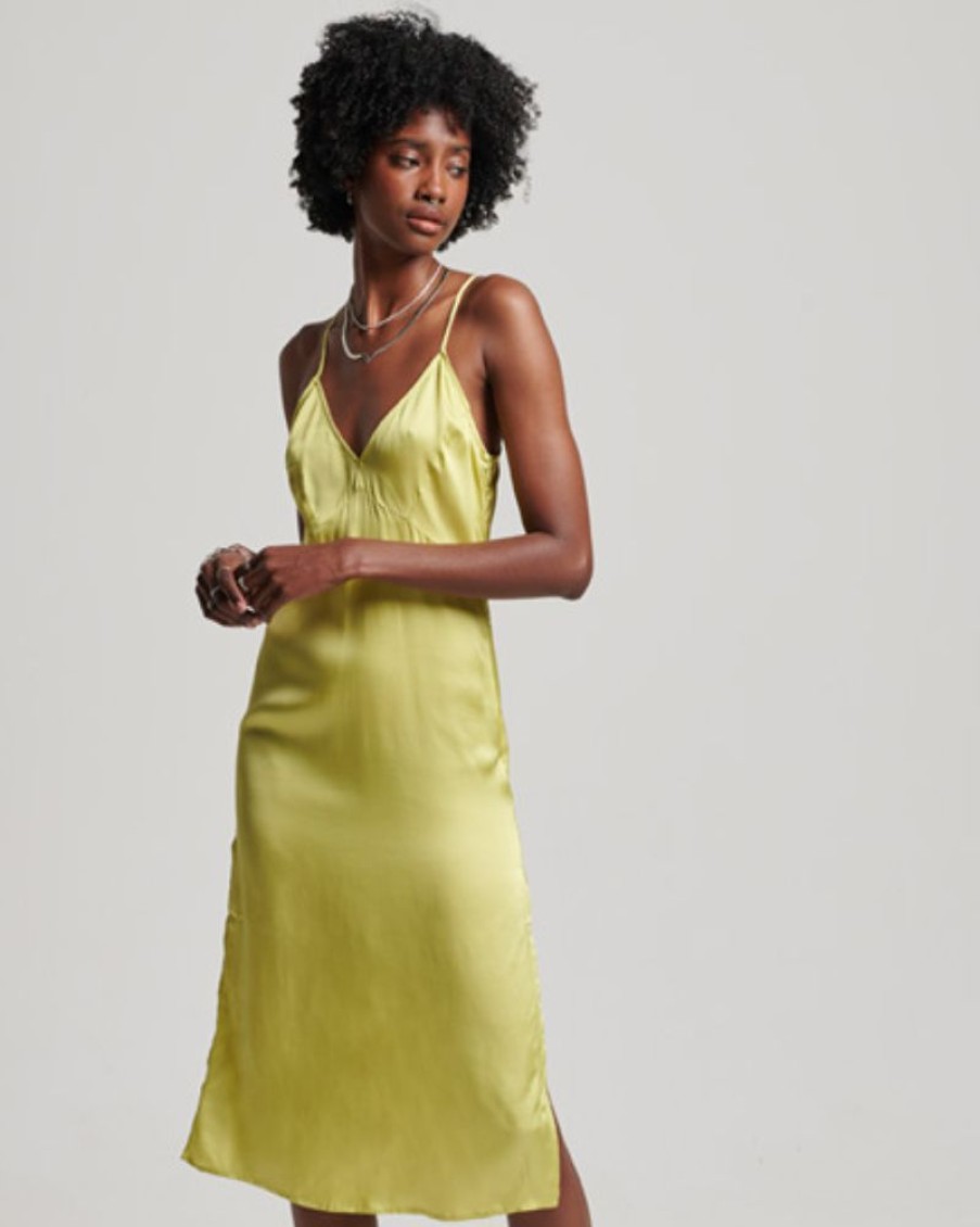 Superdry Superdry - Studios Satin Cami Midi Dress | Dresses