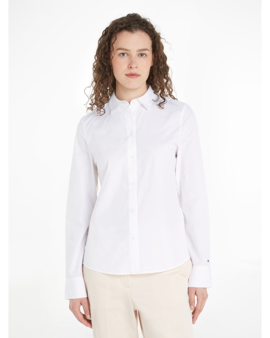 Tommy Women Tommy Hilfiger - Essential Regular Shirt | Tops