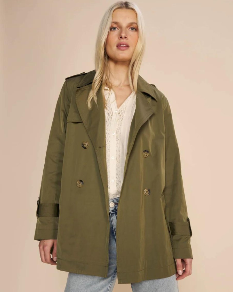 Mos Mosh Mos Mosh - Silma Short Trenchcoat | Coats & Jackets