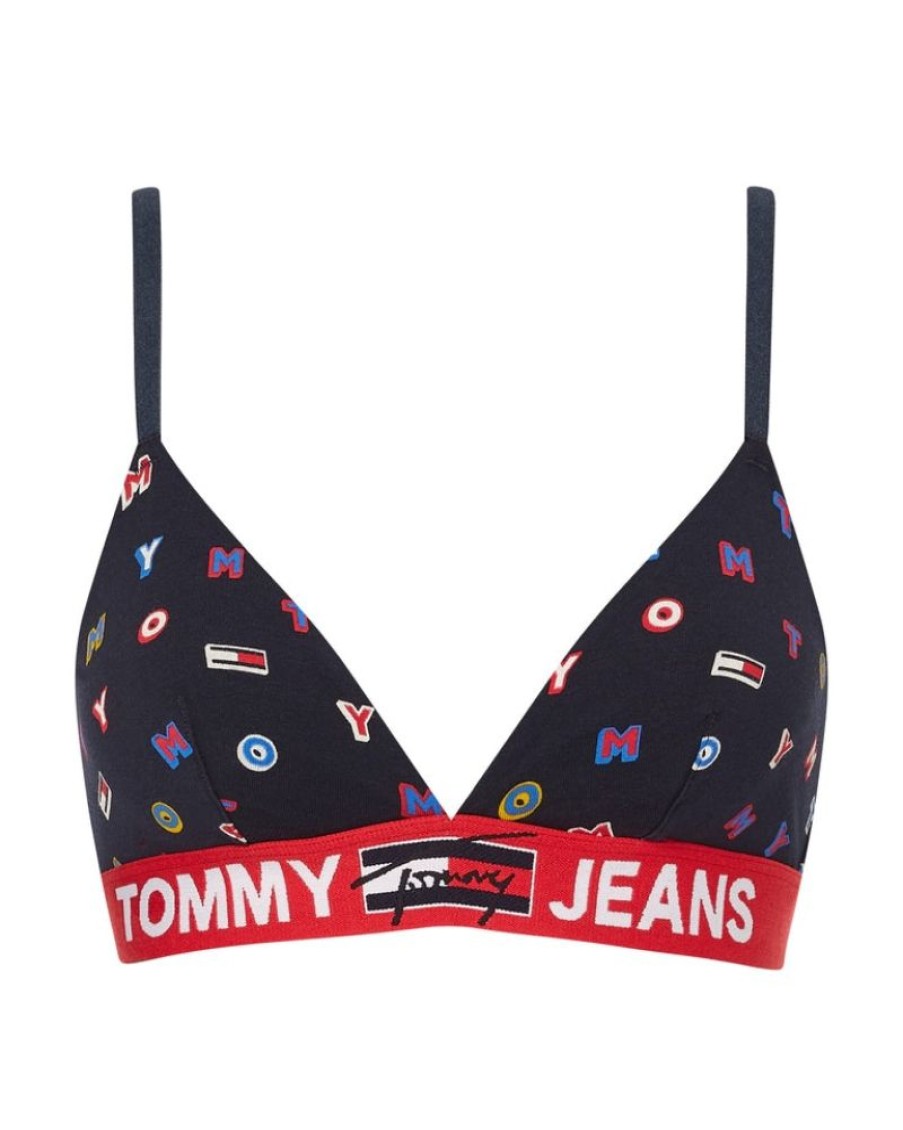 Tommy Hilfiger Tommy Hilfiger - Triangle Bralette Print | Bralettes