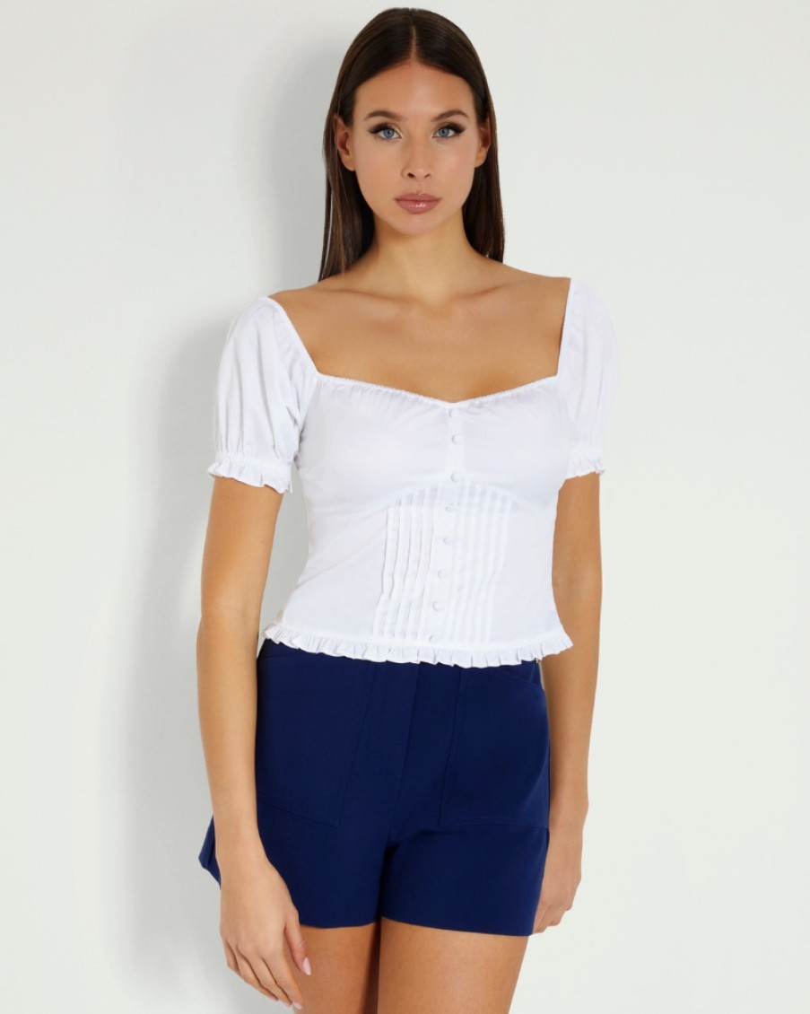 Guess Jeans Guess - Short Sleeves Suri Top | Tops