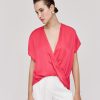 Access Access - Wrap Draped Blouse | Tops