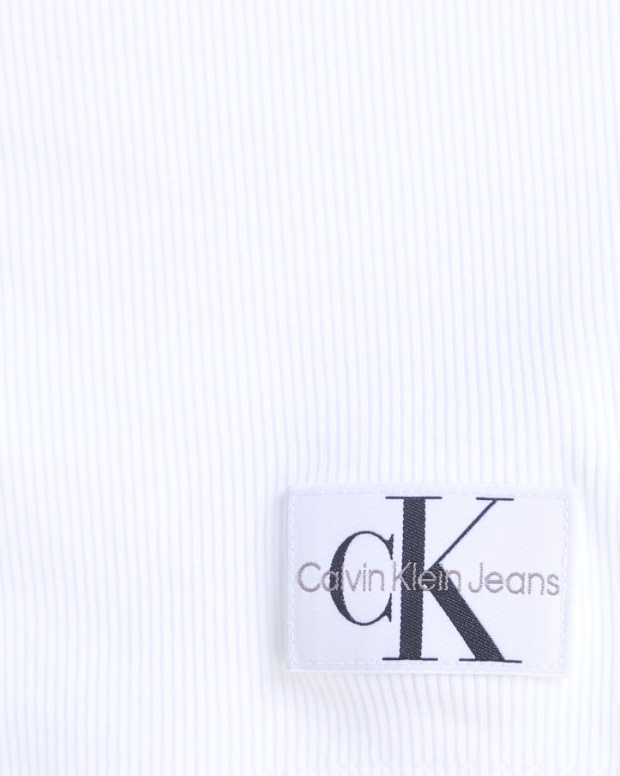 Ck Jeans Calvin Klein - Rib Long Sleeve Cardigan | Tops