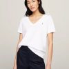 Tommy Women Tommy Hilfiger - Modern Regular V-Neck T-Shirt | Tops