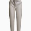 Sani Blu Sani Blu - Pu Jogger | Trousers