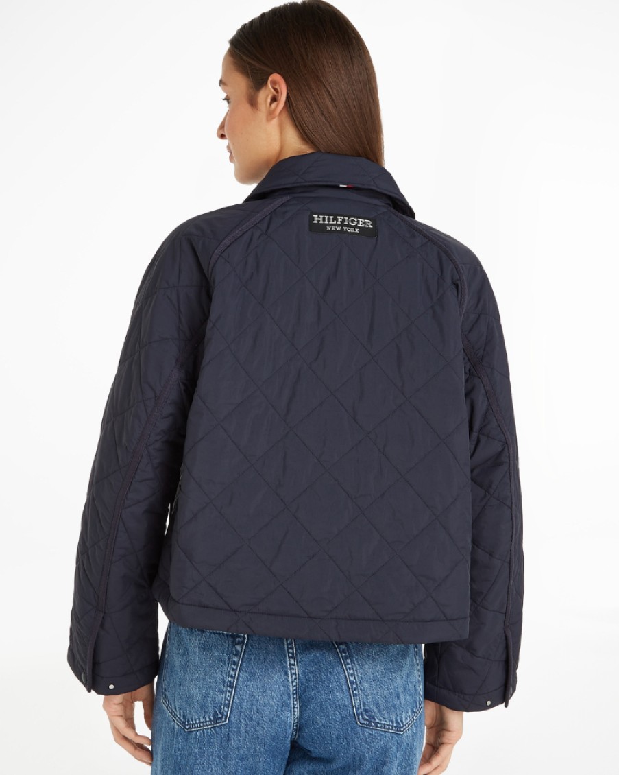 Tommy Women Tommy Hilfiger - Quilted Low Padded Short Jacket | Coats & Jackets