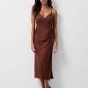 French Connection French Connection - Ennis Satin Slip Midi Dress | Dresses