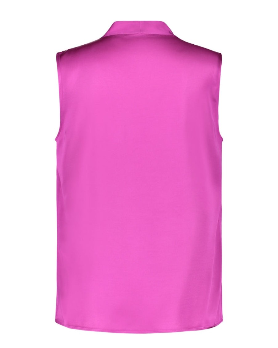 Taifun Taifun - Sleeveless Blouse | Tops