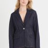 Rue De Femme Rue De Femme - Kasumi Denim Blazer | Coats & Jackets