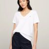 Tommy Women Tommy Hilfiger - Modern Regular V-Neck T-Shirt | T- Shirts