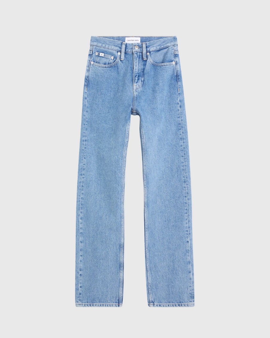 Ck Jeans Calvin Klein - High Rise Straight Jeans | Jeans