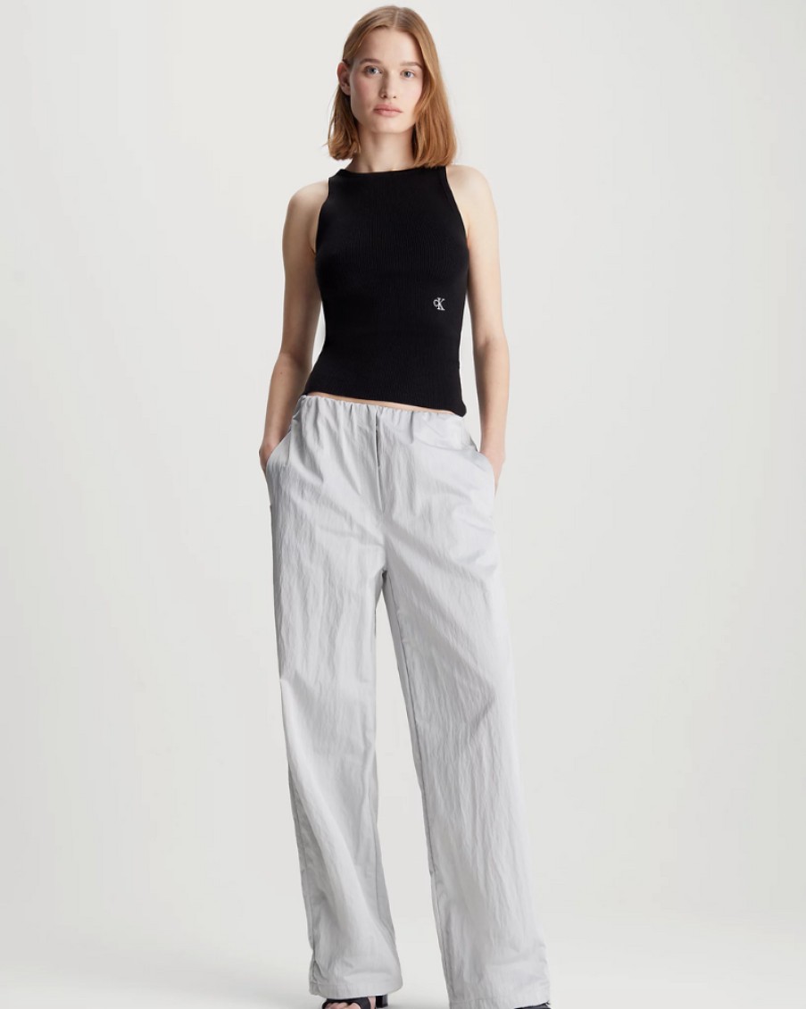 Ck Jeans Ck Jeans - Soft Crinkle Parachute Pant | Trousers