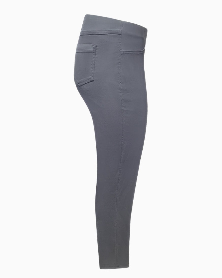 Robell Robell - Bella Full Length Trousers Light Grey | Trousers