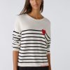 Oui Oui - Stripe Jumper | Tops