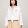 Tommy Women Tommy Hilfiger - Blouson Drawstring Long Sleeve Shirt | Shirts & Blouses