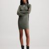 Ck Jeans Calvin Klein - Ribbed Long Sleeve Dress | Dresses