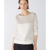 Oui Oui - Stripe Jumper | Knitwear