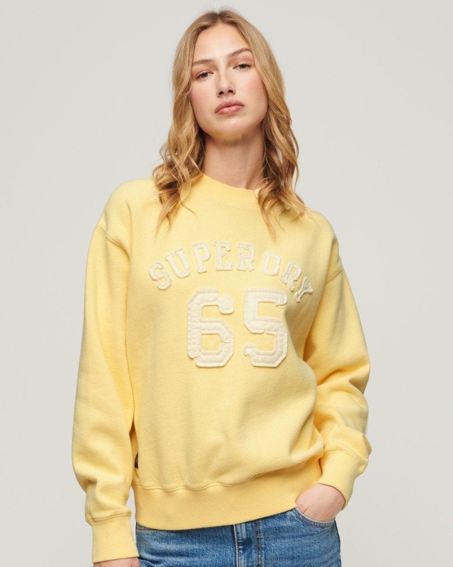 Superdry Superdry - Applique Athletic Loose Sweatshirt | Tops